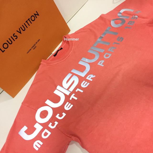 LOUIS VUITTON(ルイヴィトン)の蘭様　国内品 ルイヴィトン オーバーサイズ リフレクト Tシャツ USED加工  メンズのトップス(Tシャツ/カットソー(半袖/袖なし))の商品写真