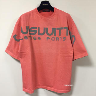 国内直営 ルイヴィトン オーバーサイズ リフレクト Tシャツ USED加工 極美