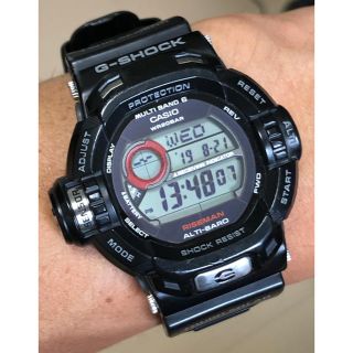 ジーショック(G-SHOCK)のG-SHOCK/ライズマン/GW-9200J/電波時計/ソーラー/箱付/中古/黒(腕時計(デジタル))