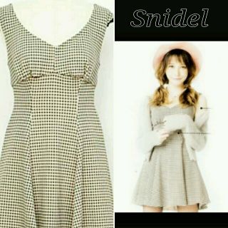 スナイデル(SNIDEL)のSnidel♡ワンピ(ミニワンピース)