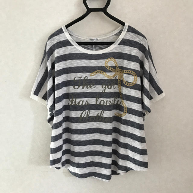 HONEYS(ハニーズ)のボーダー Tシャツ レディースのトップス(Tシャツ(半袖/袖なし))の商品写真