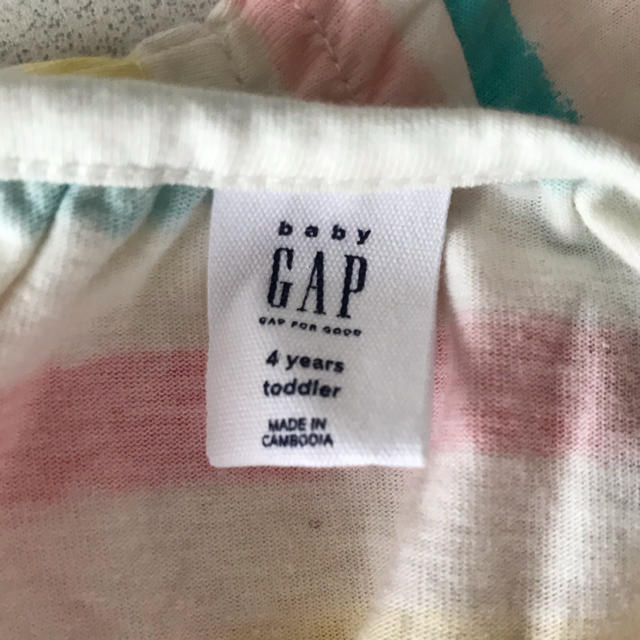 babyGAP(ベビーギャップ)のBABY GAP ベビーギャップ  ワンピース 100-105cm キッズ/ベビー/マタニティのキッズ服女の子用(90cm~)(ワンピース)の商品写真