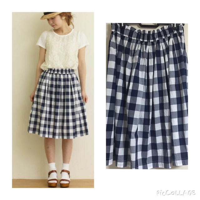 Dot&Stripes CHILDWOMAN(ドットアンドストライプスチャイルドウーマン)の毎年定番♡ギンガムチェックスカート レディースのスカート(ひざ丈スカート)の商品写真