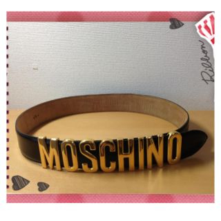 MOSCHINO★革ベルト(ベルト)