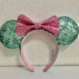 Disney 海外ディズニーランド ミニー スパンコールカチューシャの通販 By K 0213 S Shop ディズニーならラクマ