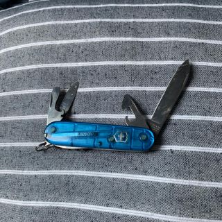 ビクトリノックス(VICTORINOX)のスケルトン青VICTORINOX(その他)