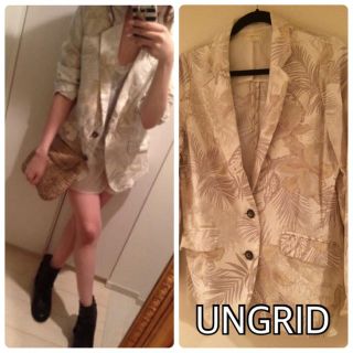 アングリッド(Ungrid)のUNGRID☆アロハジャケット(テーラードジャケット)