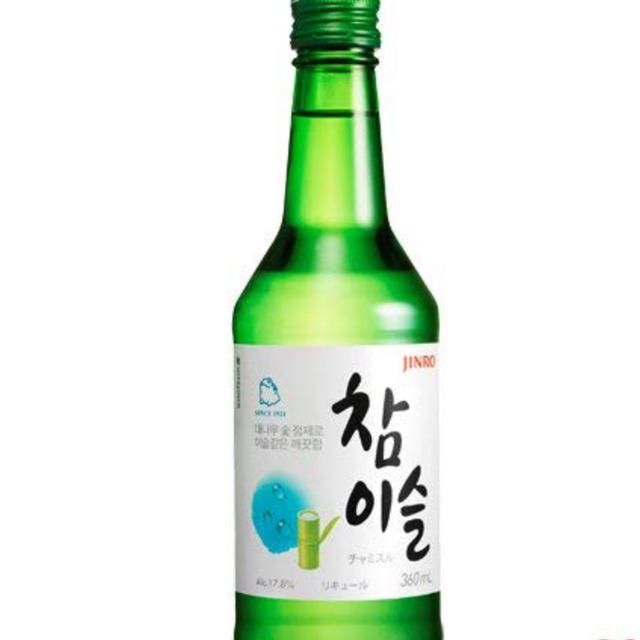 【韓国焼酎】眞露 チャミスル 360ml 食品/飲料/酒の酒(焼酎)の商品写真