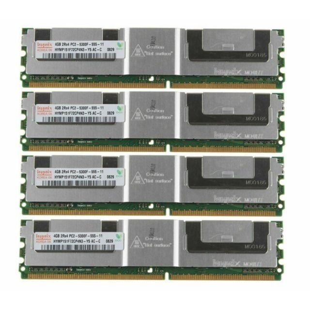 新品 Hynix 16GB(4GB×4枚) PC2-5300F ECC送料無料