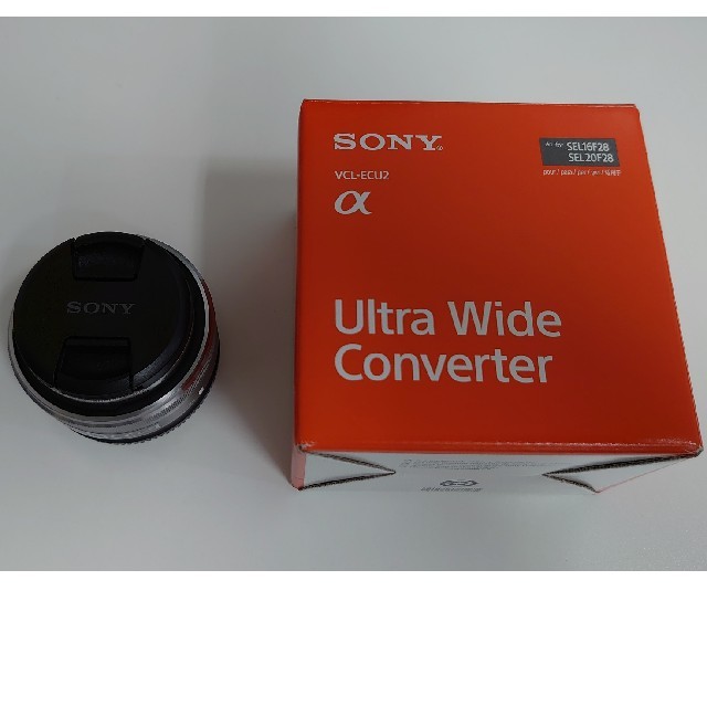 SONY(ソニー)のSONY SEL16F28 レンズ + VCL-ECU2 スマホ/家電/カメラのカメラ(レンズ(単焦点))の商品写真