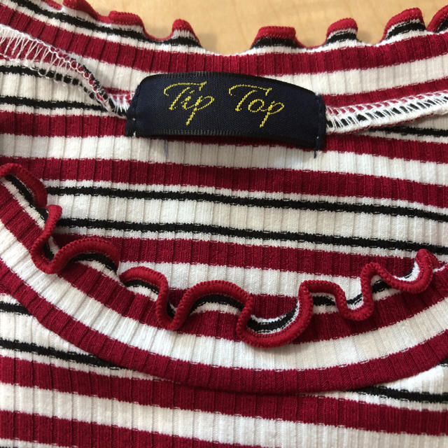 tip top(ティップトップ)のボーダー カットソー Tip Top レディースのトップス(カットソー(半袖/袖なし))の商品写真