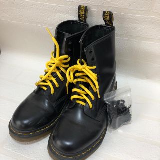 ドクターマーチン(Dr.Martens)のDr.MARTENS◆レースアップブーツ/UK5/BLK (ブーツ)