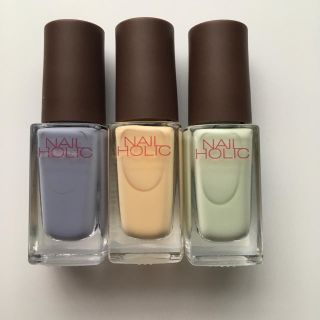 ネイルホリック(NAIL HOLIC)のネイルホリック ネイルカラー 限定色 3色セット(マニキュア)