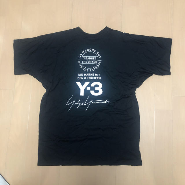 Y-3バックプリントTシャツ