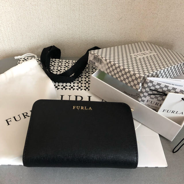 FURLA♡フルラ♡ バビロン 二つ折り財布☆ブラック