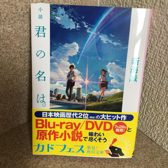 小説 君の名は。 エンタメ/ホビーの本(文学/小説)の商品写真