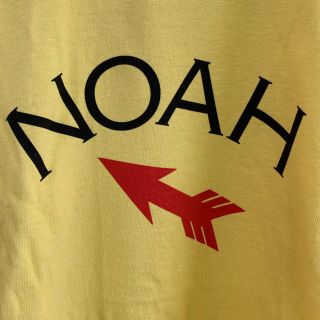 シュプリーム(Supreme)の【送料込Lサイズ】NOAH ロングTシャツ イエロー(Tシャツ/カットソー(七分/長袖))