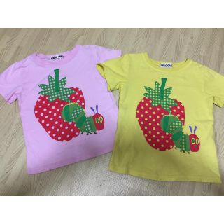 グラニフ(Design Tshirts Store graniph)のエリックカール☆はらぺこあおむし ペアTシャツ(Tシャツ/カットソー)