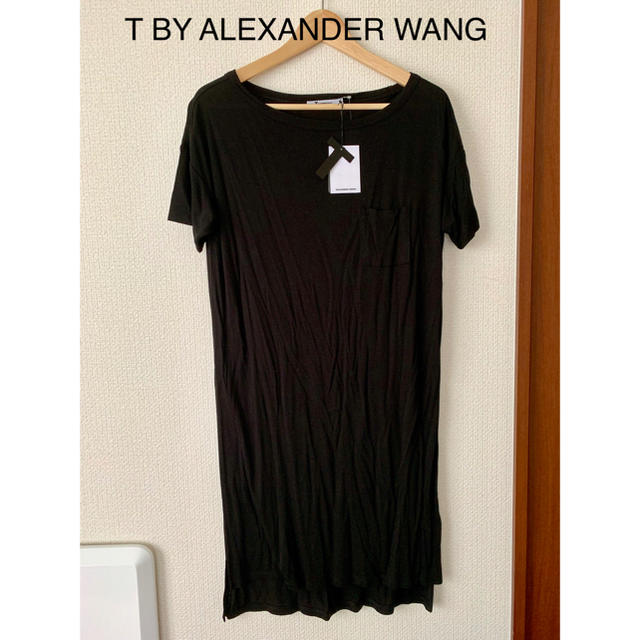 新作人気モデル Alexander Wang - T BY ALEXANDER WANG Ｔシャツ ワンピース チュニック Tシャツ(半袖+袖なし)