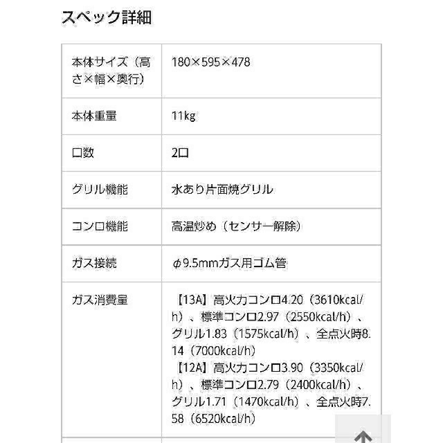 NORITZ(ノーリツ)のノーリツ 都市ガス ガスコンロ スマホ/家電/カメラの調理家電(ガスレンジ)の商品写真