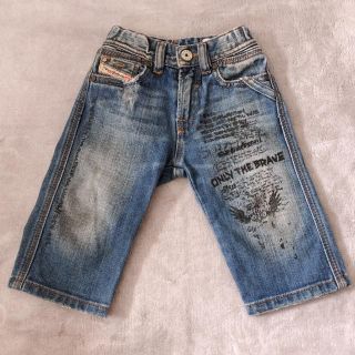 ディーゼル(DIESEL)のDiesel Baby denim デニムハーフ パンツ 6M 80cm〜(パンツ)