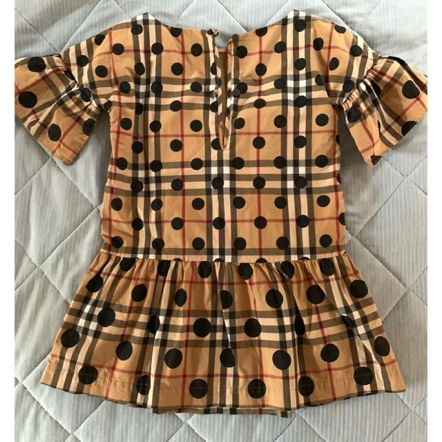 美品 バーバリーキッズワンピース ５Yキッズ服女の子用(90cm~)