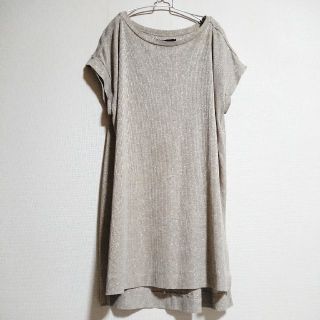 ザラ(ZARA)のZARA ゴールドラメチュニック(チュニック)