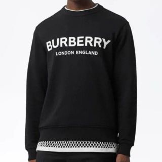 バーバリー(BURBERRY)の新品未使用！送料込み★Burberry★ロゴプリントコットンスウェットシャツ(スウェット)