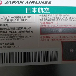 ジャル(ニホンコウクウ)(JAL(日本航空))のjal 株主優待券 (その他)