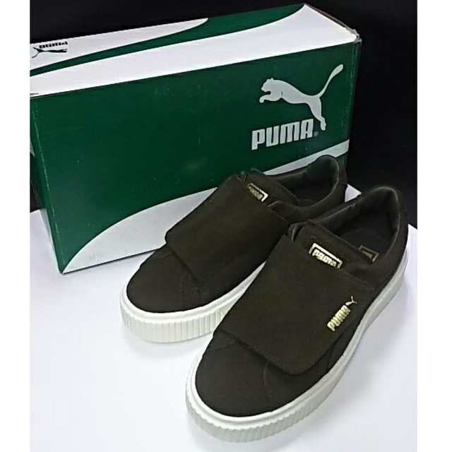 PUMA(プーマ)の最値定価1.4万!新品!プーマ プラットフォーム ストラップ高級スニーカー 23 レディースの靴/シューズ(スニーカー)の商品写真