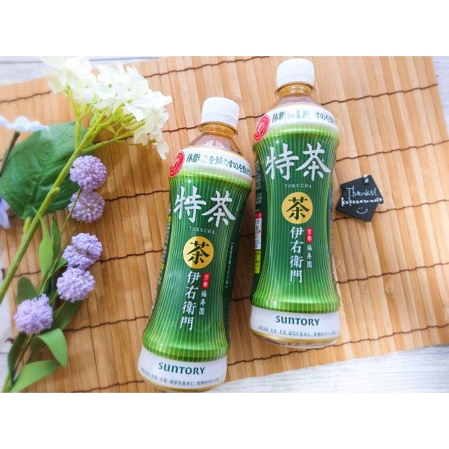 訳あり　サントリー 特茶 500ml（特保）2箱（計48本） 食品/飲料/酒の飲料(茶)の商品写真