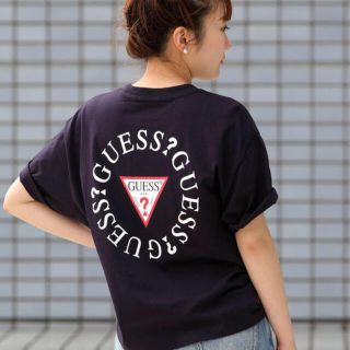 ゲス(GUESS)のGUESS Tシャツ ネイビー(Tシャツ(半袖/袖なし))