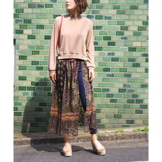 アメリヴィンテージ(Ameri VINTAGE)のCUT DUCKING DRESS ドッキングワンピース  アメリヴィンテージ(ひざ丈ワンピース)