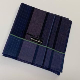 クリスチャンディオール(Christian Dior)のChristian Dior紳士ハンカチ【新品】☆お値下げしました(ハンカチ/ポケットチーフ)