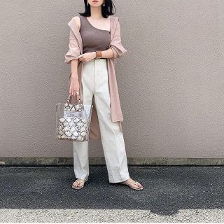 フィフス(fifth)のfifth  リネンライクロングシャツ ベージュ(シャツ/ブラウス(長袖/七分))