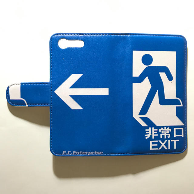 k-yumi様 専用ページです。 非常口 EXIT ブルー 青 7 スマホケースの