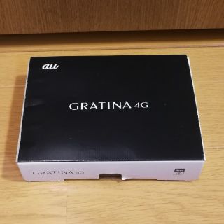 キョウセラ(京セラ)のau GRATINA（グラティーナ） 4G KYF31SKA ブラック(携帯電話本体)