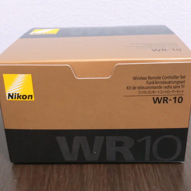 【新品】 Nikon ワイヤレスリモートコントローラーセット WR-10デジタル一眼