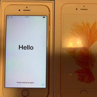 アイフォーン(iPhone)の新品 iPhone6s 32G ローズゴールド SIMフリー(スマートフォン本体)