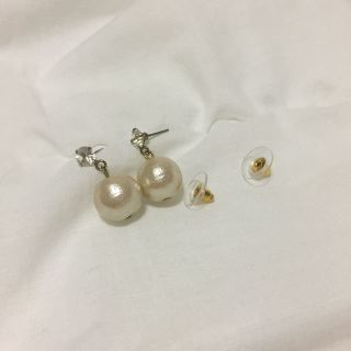 コットンパール ピアス(ピアス)