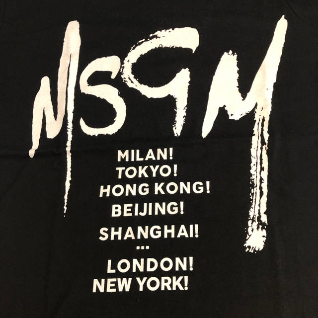 MSGM(エムエスジイエム)のたけぞー様専用のページMSGM  Tシャツ 新品 ！ メンズのトップス(Tシャツ/カットソー(半袖/袖なし))の商品写真