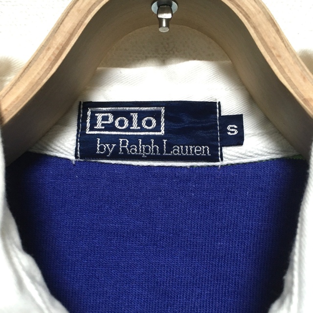 POLO RALPH LAUREN(ポロラルフローレン)のRalph Lauren☆太ボーダー柄ポロシャツ☆ジップデザイン☆ メンズのトップス(ポロシャツ)の商品写真