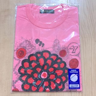 アラシ(嵐)の【本日発送】チャリTシャツ ピンク S 草間彌生×大野智 (アイドルグッズ)