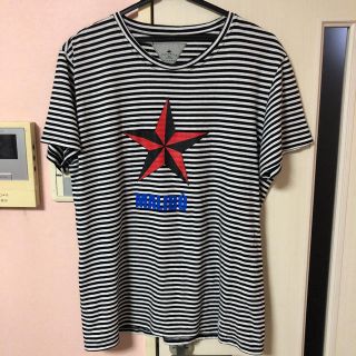 ディーゼル(DIESEL)のMacchia J. ボーダー Tシャツ マッキア ジェー ロックスター(Tシャツ/カットソー(半袖/袖なし))