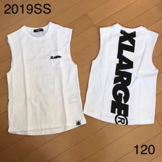 エクストララージ(XLARGE)の専用 エクストララージ キッズ 120 タンクトップ ホワイト(Tシャツ/カットソー)