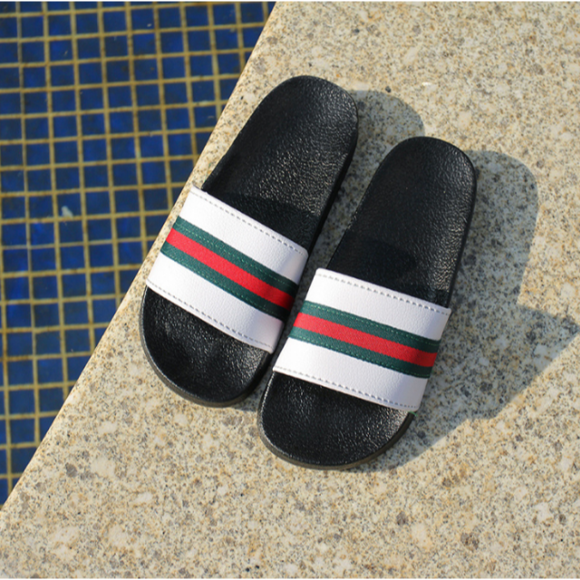 Gucci(グッチ)の□シンプル×ライン入りサンダル / 25.5cm□  メンズの靴/シューズ(サンダル)の商品写真