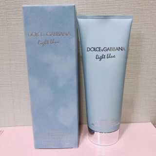 ドルチェアンドガッバーナ(DOLCE&GABBANA)のドルチェ&ガッバーナ ライトブルーシャワージェル 新品未使用(ボディソープ/石鹸)