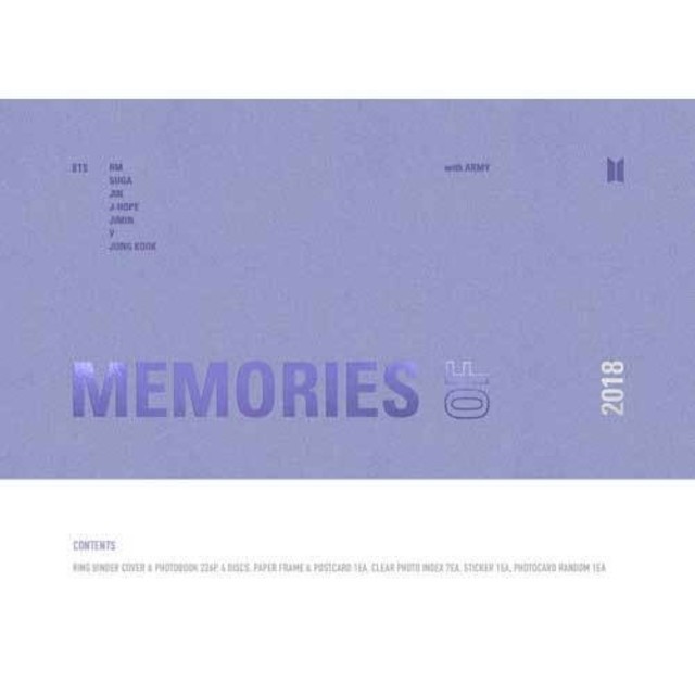 BTS Memories2018