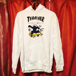 スラッシャー(THRASHER)のthrasher×キースヘリングパーカー(パーカー)