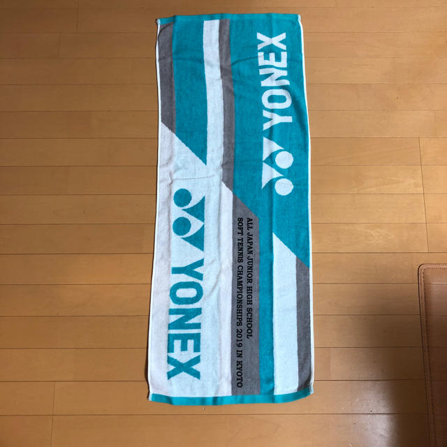 YONEX(ヨネックス)のYONEX ALL JAPAN 京都 2019 タオル ソフトテニス 中学 赤 メンズの帽子(キャップ)の商品写真